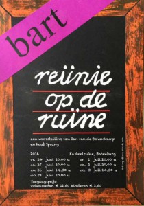 Ruïnetheater speelt “Reünie op de ruïne”